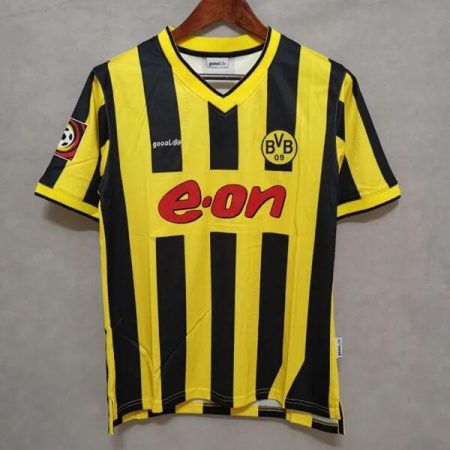 Retro Borussia Dortmund Hjemmebanetrøje Fodboldtrøje 2000
