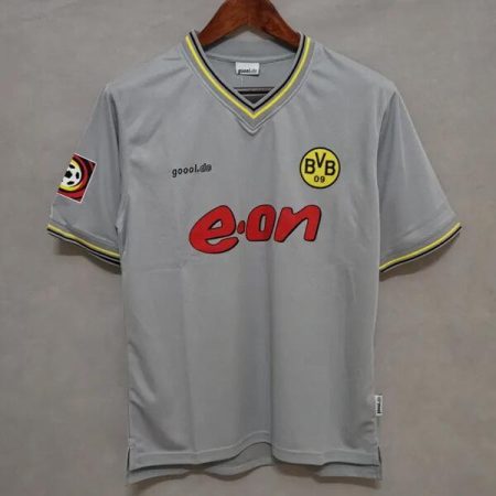 Retro Borussia Dortmund Udebanetrøje Fodboldtrøje 2002